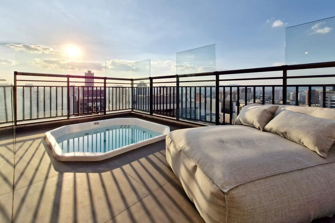 Cobertura duplex deslumbrante, em Perdizes