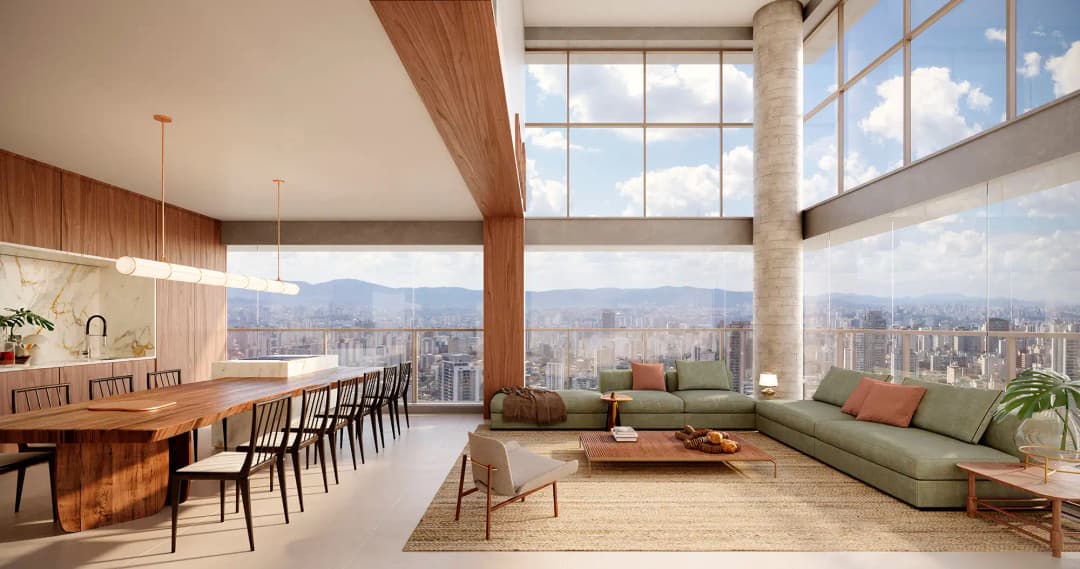 Cobertura duplex à venda em Vila Madalena, São Paulo